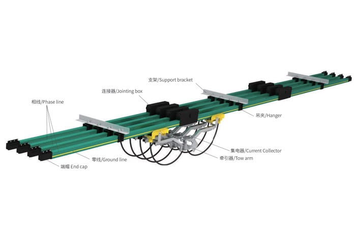 JDC-H Single Pole Sliding Contact Line JDC-H