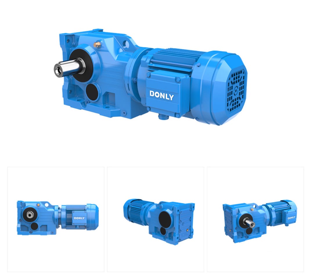 Helical-Bevel Gearmotor DLK