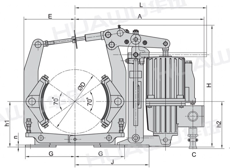 Explosion-Proof Drum Brakes BYW