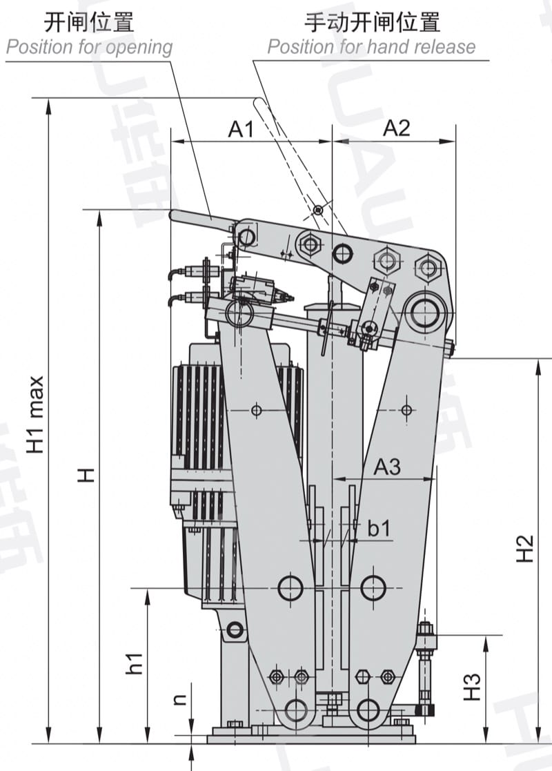 Electro-hydraulic Disc Brakes YP