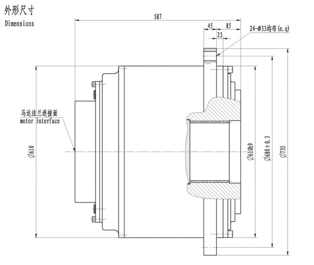 Shaft Rotation Planetary Gearboxes IGC-J