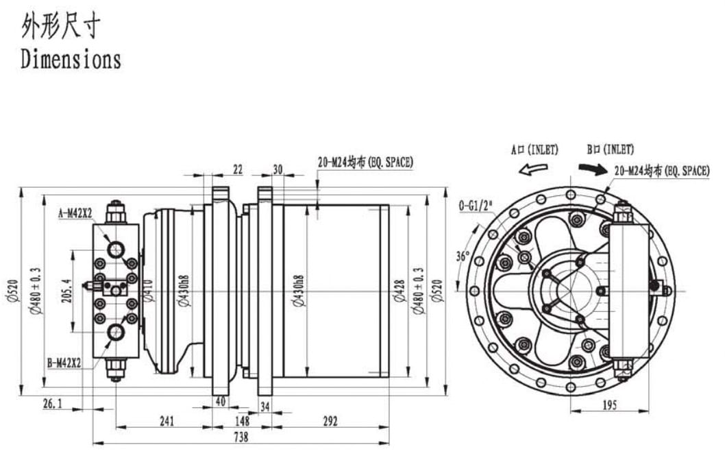 Caterpillar/Wheel Transmissions IKY