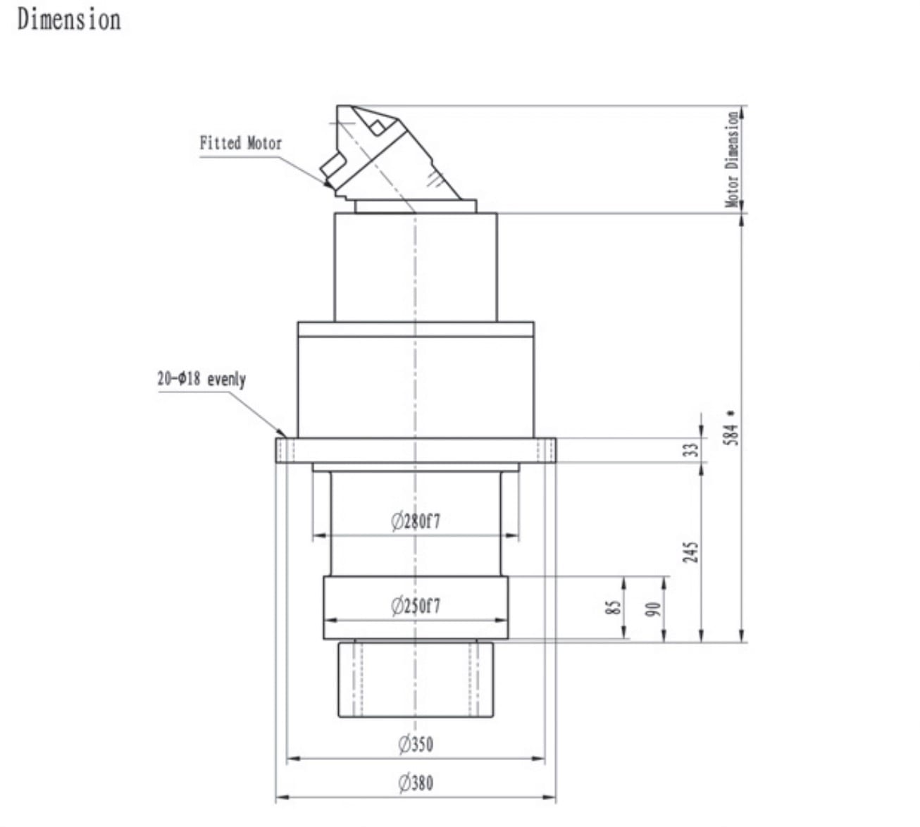 Hydraulic Slewing Drives IYH