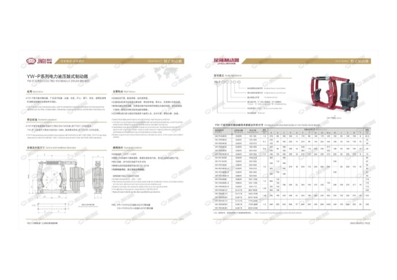 Electro-Hydraulic Disc Brakes YPZ₂