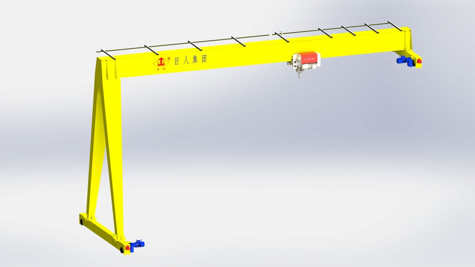 MH Single Girder Gantry Cranes MH