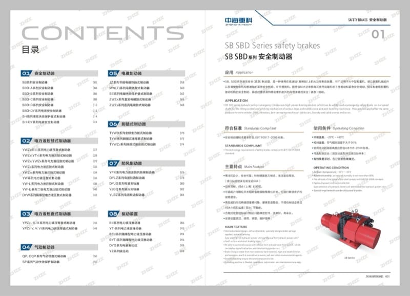 Safety Disc Brakes SBD